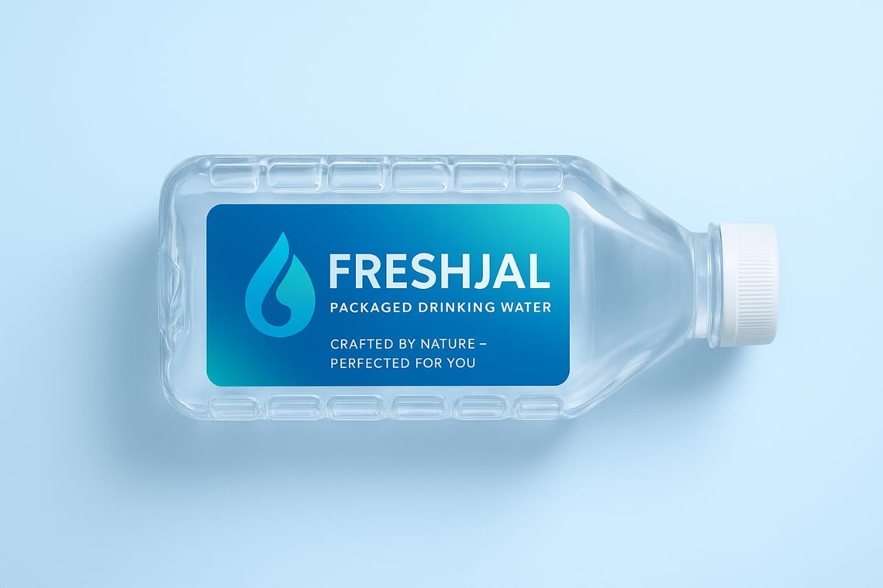 Freshjal Blue Label Water Bottle
